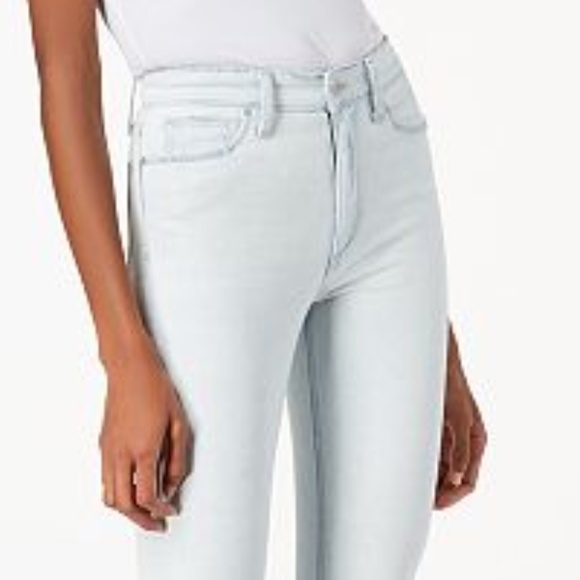 Joe's The Charlie High-Rise Lace-Up Skinny Jeans - Picture 6 of 7